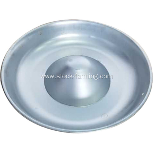 Pig Stainless Steel Feeding Pan Round